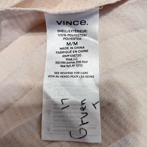 Vince Beige Square-Neck Pleated Camisole - Picture 8 of 13